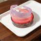 Gifty - Glossy PVC Grid Texture Wide Headband