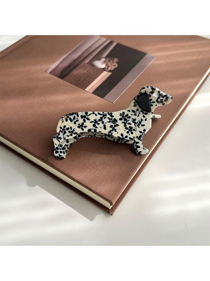 Beau - Cute Dachshund Hair Clip