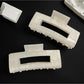 Beau - Solid Gloss Openwork Hair Claw Clip