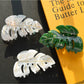 Beau - Acetate Leaf Shaped Hair Clip