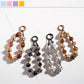 Keypus - Vintage Leopard Print Beaded Keychain