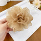 Beau - Elegant Layered Petal Floral Claw Clip