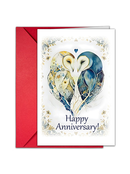 Carduria - Anniversary Thank You Greeting Card