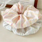 Gifty - High Elastic Striped Scrunchie