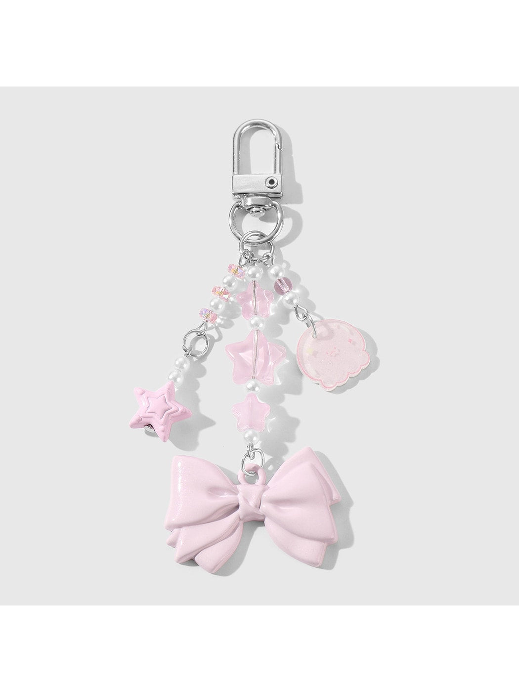Keypus - Y2K Style Bow Wing Flower Keychain Bag Charm