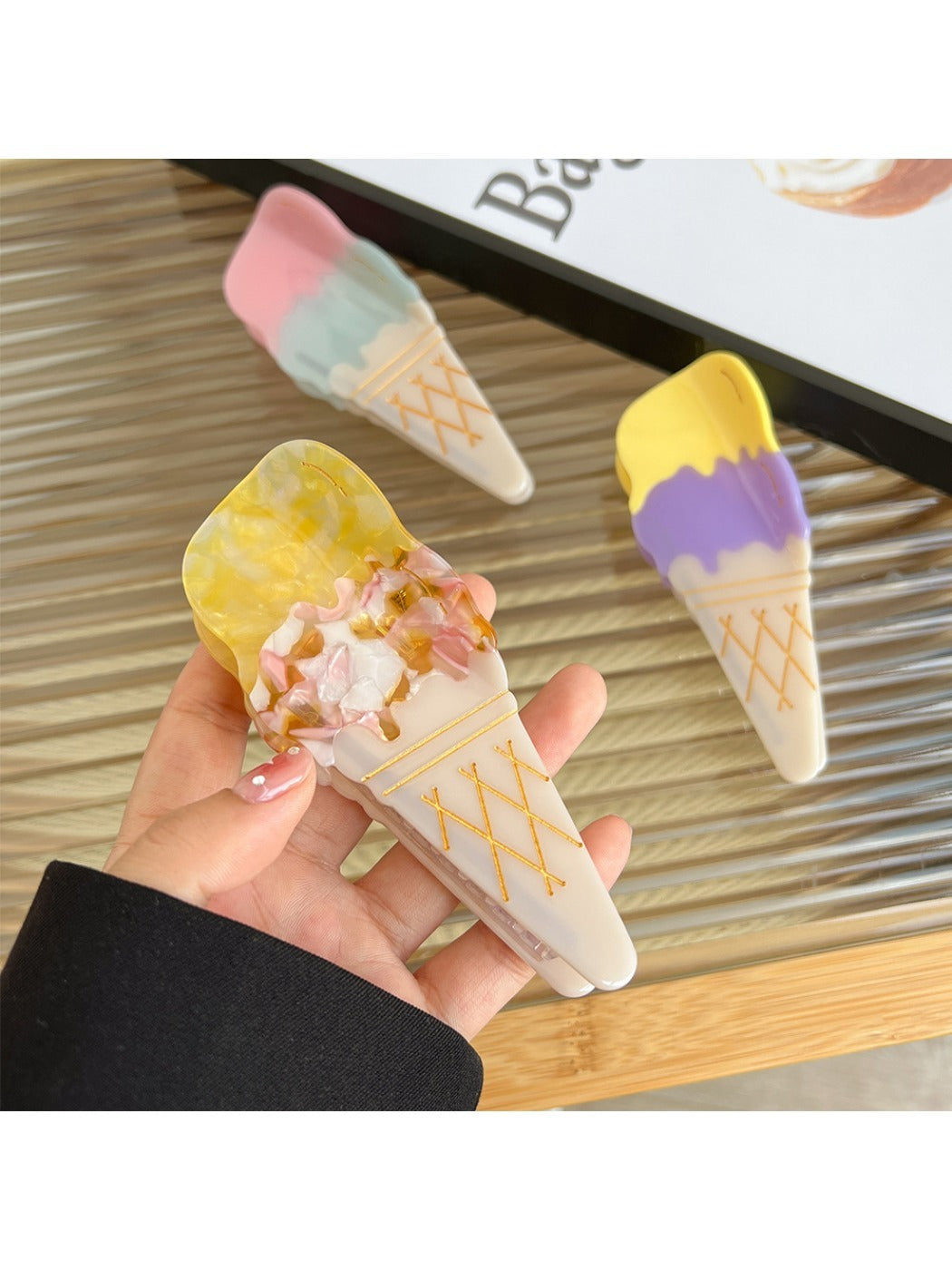 Beau - Ice Cream Hair Clip