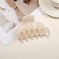 Beau - Glossy Marbled Pattern Hair Claw Clip