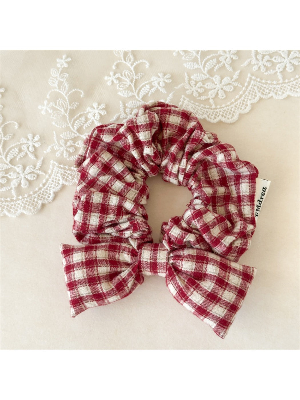 Gifty - Plaid Bow Hair Tie