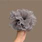 Gifty - Layered Ruffle Edge Polyester Scrunchie