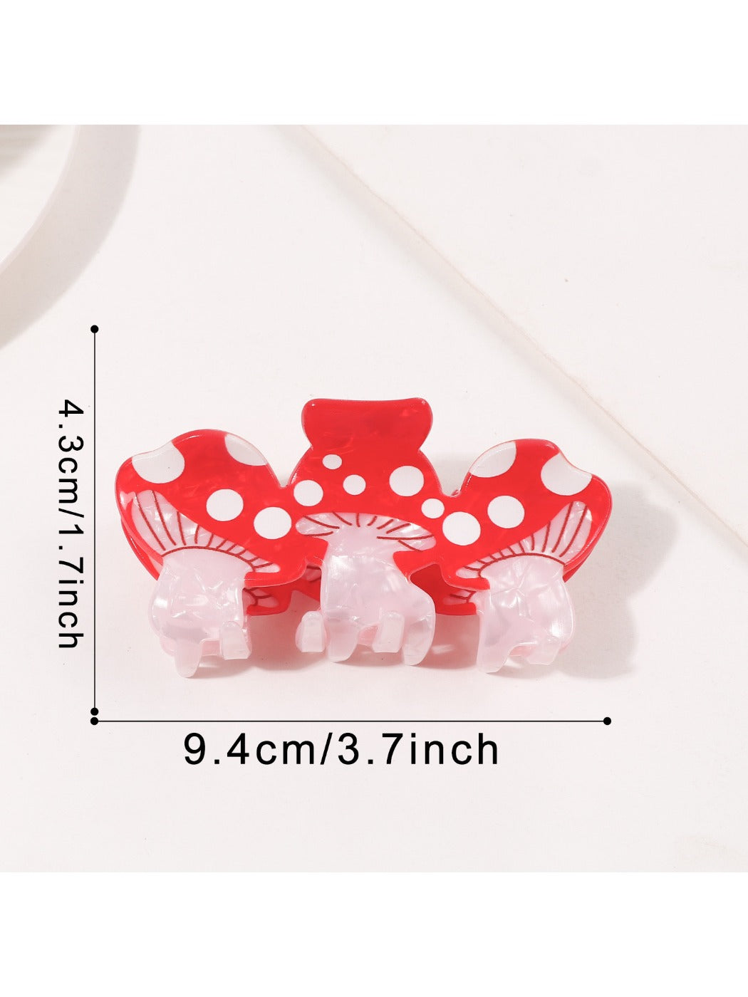 Beau - Cute Mushroom Shaped Hair Claw Clip