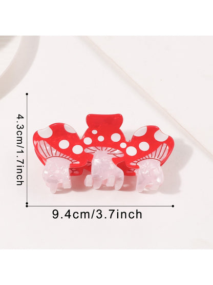 Beau - Cute Mushroom Shaped Hair Claw Clip