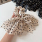 Gifty - Bow Ribbon Polka Dot Hair Tie