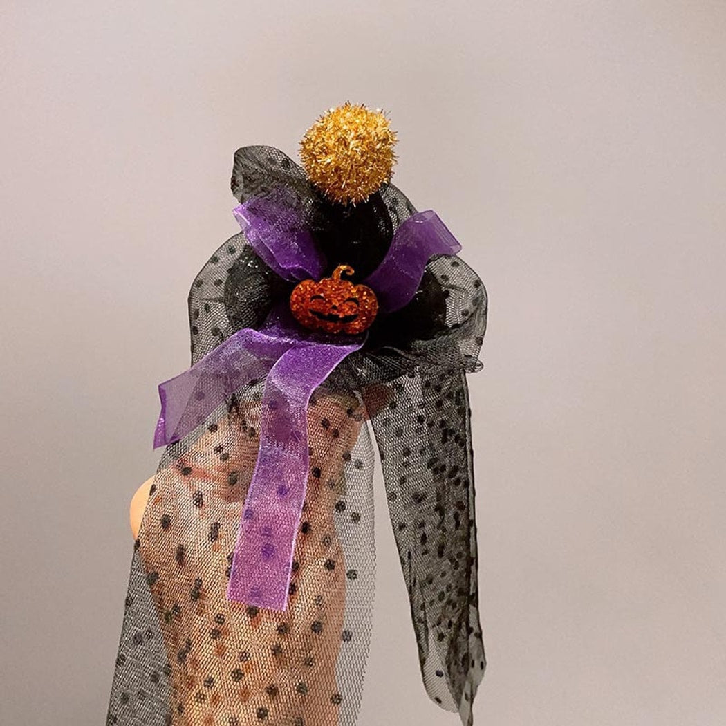 Gifty - Dark Style Halloween Bat Bow Hat Hair Clip