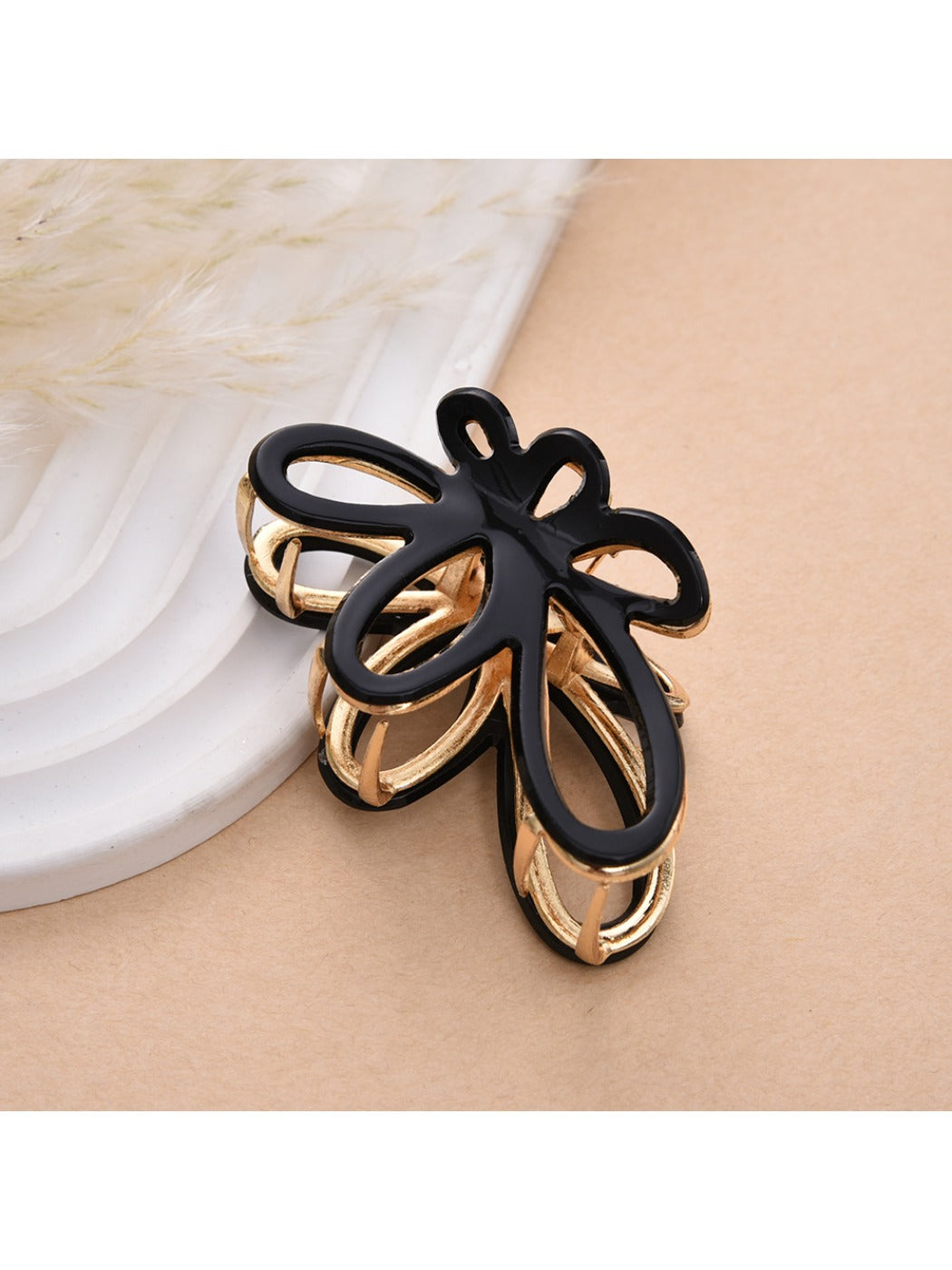 Beau - Openwork Butterfly Claw Clip