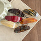 Beau - Modern Oval Acetate Alloy Hair Clip
