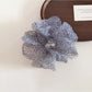Gifty - Plaid Pattern Ruffled Polyester Ponytail Scrunchie
