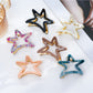 Beau - Minimalist Star Cut Out Claw Clip