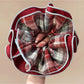 Gifty - Solid Color Plaid Scrunchie Hair Tie