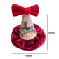 Beau - Plaid Christmas Hat Bow Hair Clip