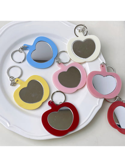 Keypus - Apple Shaped Mirror Keychain
