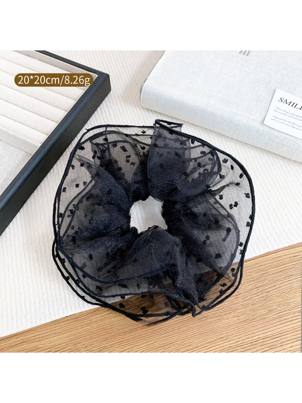 Gifty - Ballet Style Polka Dot Hair Loop