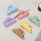 Beau - Matte Plastic Oval Shape Hair Styling Claw Clip