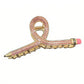 Beau sweet stylish cute hair clip in pastel pink with a bow design