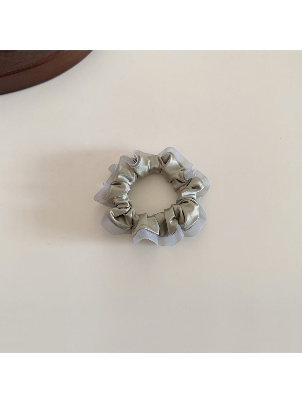 Gifty - Simple Ruffle Edge Polyester Scrunchie