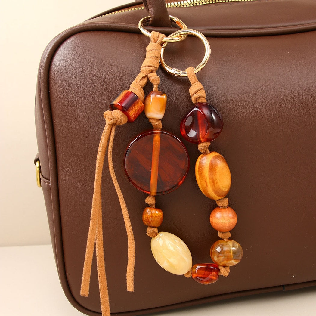 Keypus - Decorative Butterfly Tassel Keychain Bag Charm