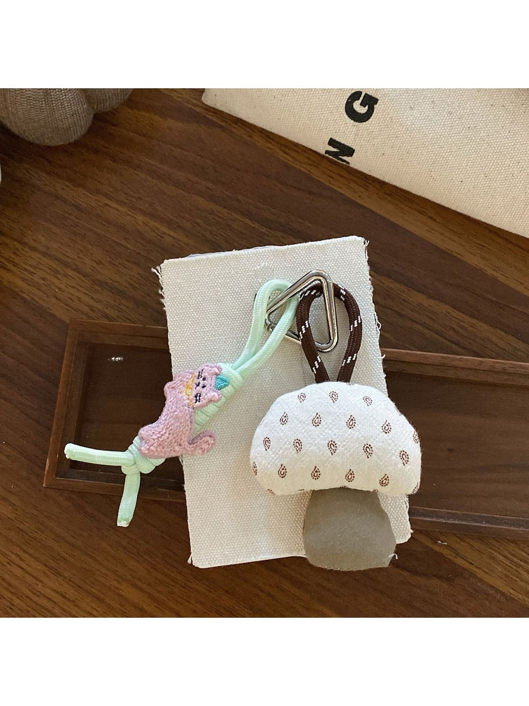 Keypus - Green Lanyard Doll Keychain