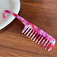 Camerow - Stylish Acetate Long Hair Comb with Hook