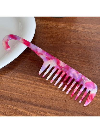 Camerow - Stylish Acetate Long Hair Comb with Hook