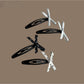 Beau - Minimalist Bow Barrette Front Hair Clip