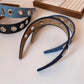 Gifty - Openwork Wide-Banded Headband
