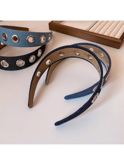 Gifty - Openwork Wide-Banded Headband