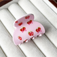 Beau - Sweet Printed Ring Acrylic Hair Claw Clip
