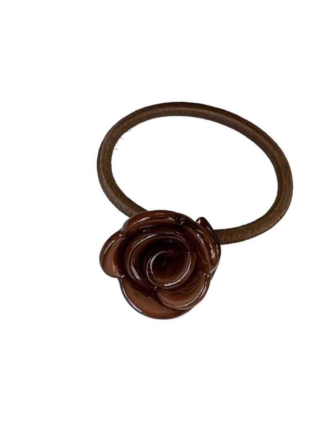 Gifty - Beautiful Acetate Rose Shaped Hair Tie