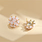 Earedge - Daisy-Shaped Stud Earrings
