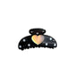 Beau - Heart Polka Dot Glossy PC Alloy Claw Clip