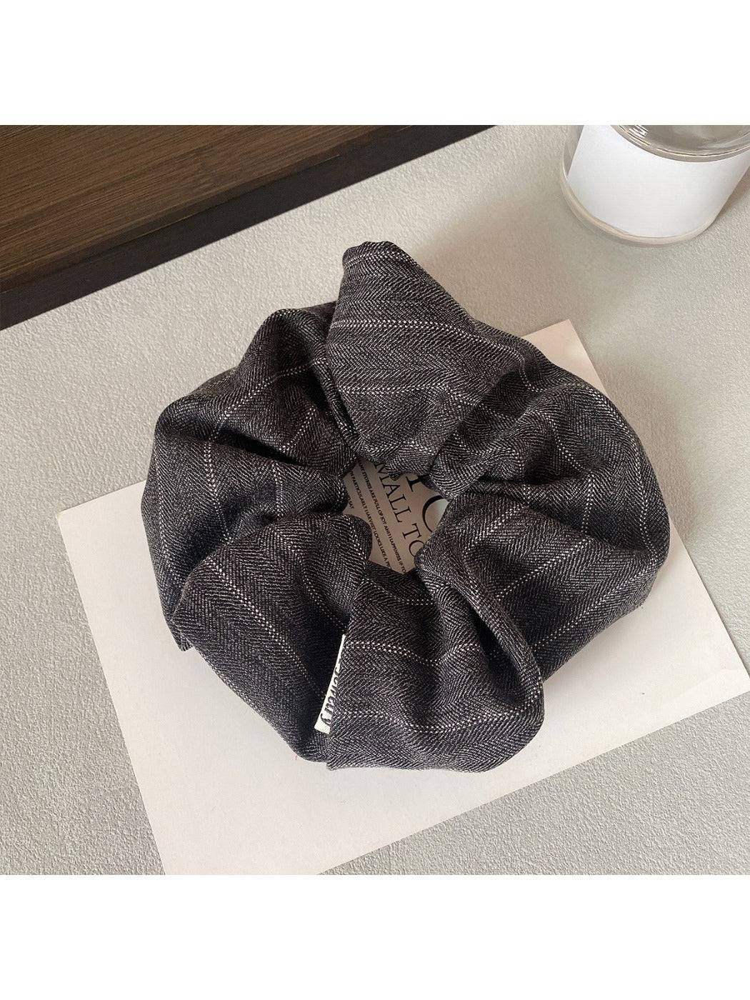 Gifty - Versatile Fabric Striped Scrunchie