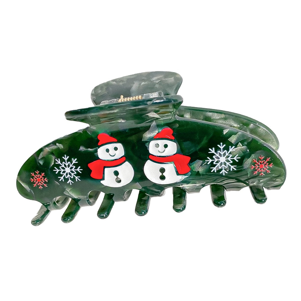 Beau - Funny Christmas Theme Print Claw Clip