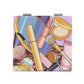 Mirroray - PU Leather Cartoon Style Compact Mirror