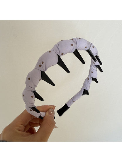Gifty - Minimalist Polka Dot Long Tooth Headband