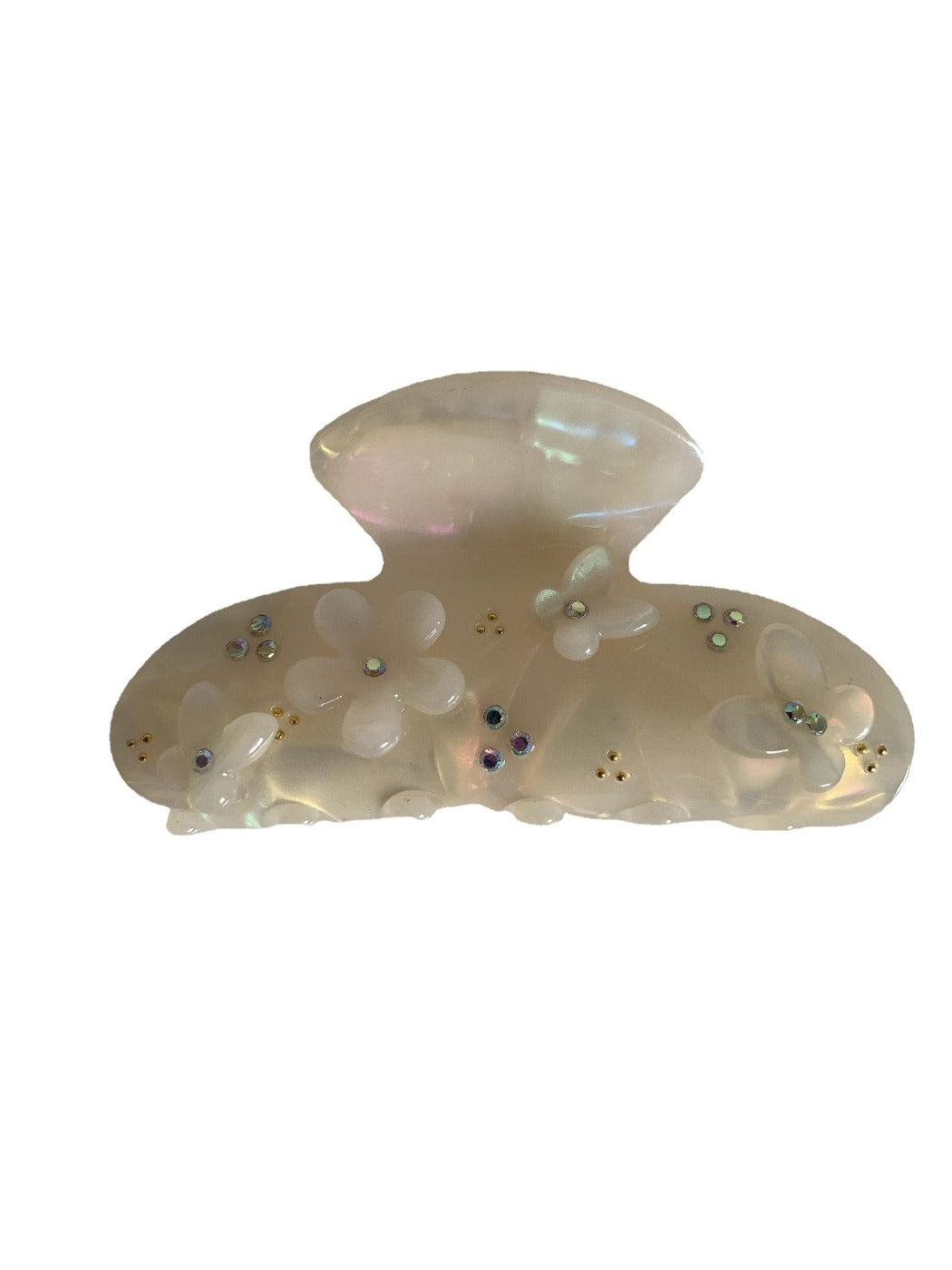 Beau - Fresh Flower Butterfly Pattern Hair Clip
