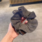 Gifty - Chunky Fall Plaid Scrunchie