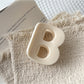 Beau - Minimalist B Shaped Hair Claw Clip