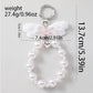 Keypus - Y2K Angel Wings Bow Heart Bag Charm Keychain