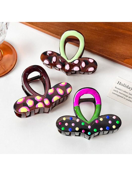 Beau - High End Polka Dot Hair Clip