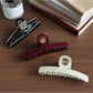 Beau - Geometric Line Acetate Claw Hair Clip