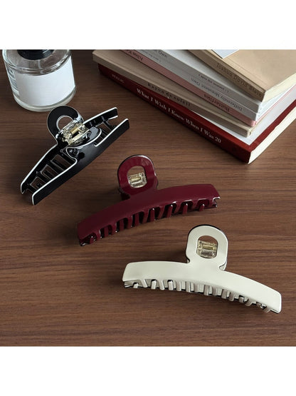 Beau - Geometric Line Acetate Claw Hair Clip